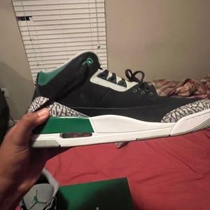 Nike air Jordan three pine green size 14 pre-owned